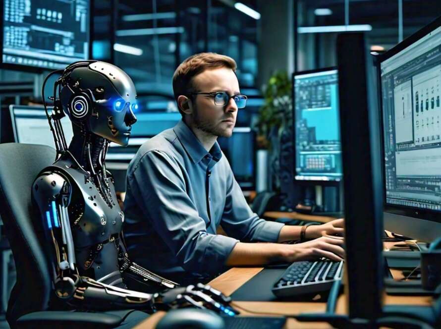 ai web developers and human developers